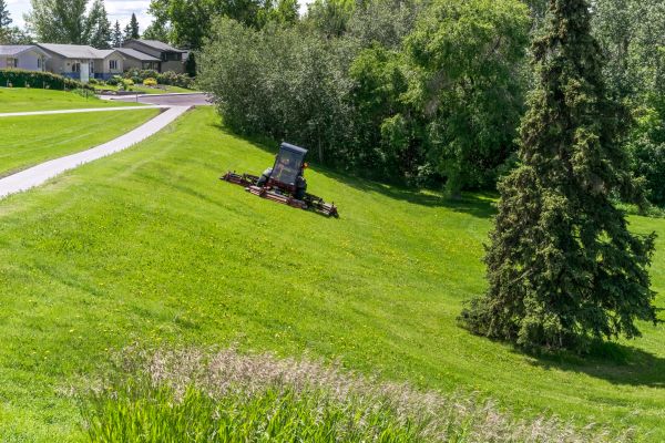 Sloped Area Mowing