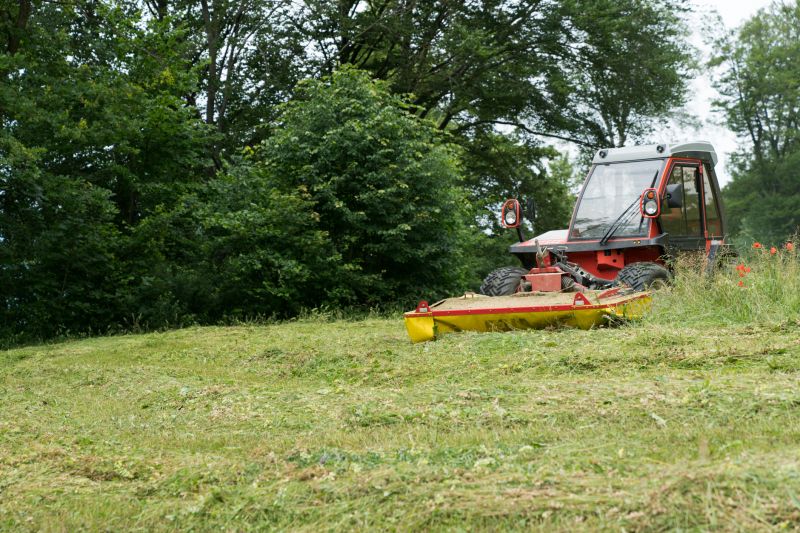 Mowing Equipment on Slopes